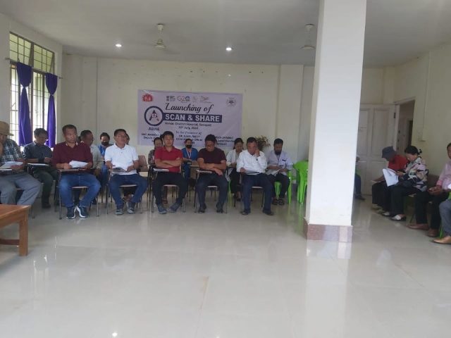 ABDM Scan & Share launching event, held at DH Senapati