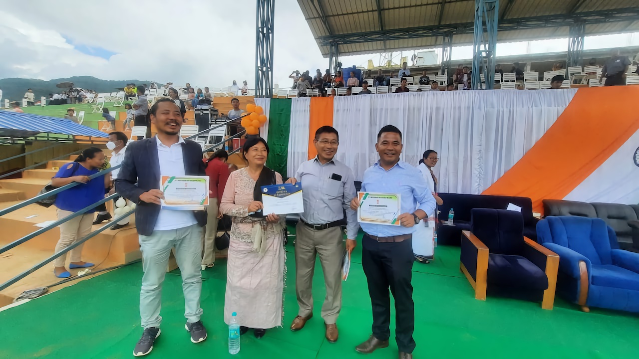 Commendation award to District Hospital Senapati Doctors